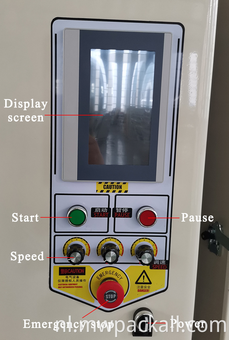 Aangepast volgens de eisen van de klant automatische online Pallet Stretch Wrapper
